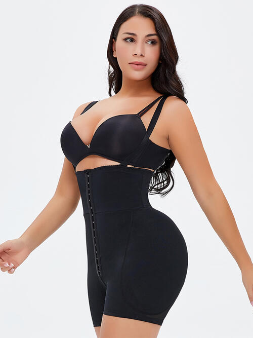 Full Size Hook-and-Eye Under-Bust Shaping Bodysuit