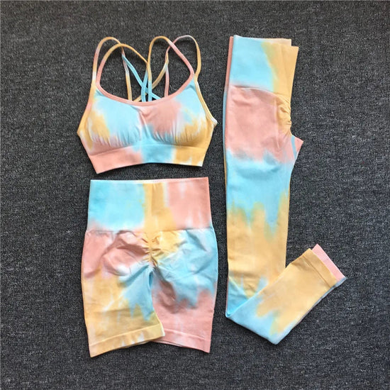 Women Dye Yoga Sportswear Set (available in 1pc. 2 pcs. and 3 pcs set)_40