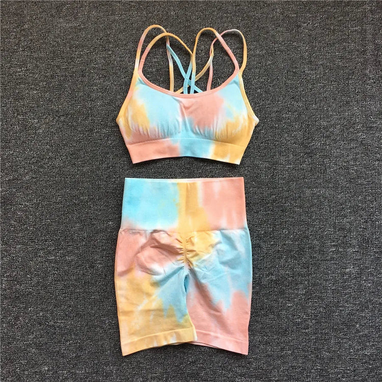 Women Dye Yoga Sportswear Set (available in 1pc. 2 pcs. and 3 pcs set)_5