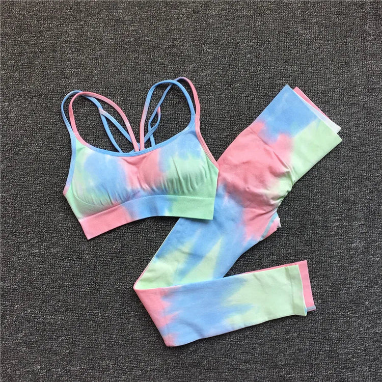 Women Dye Yoga Sportswear Set (available in 1pc. 2 pcs. and 3 pcs set)_7
