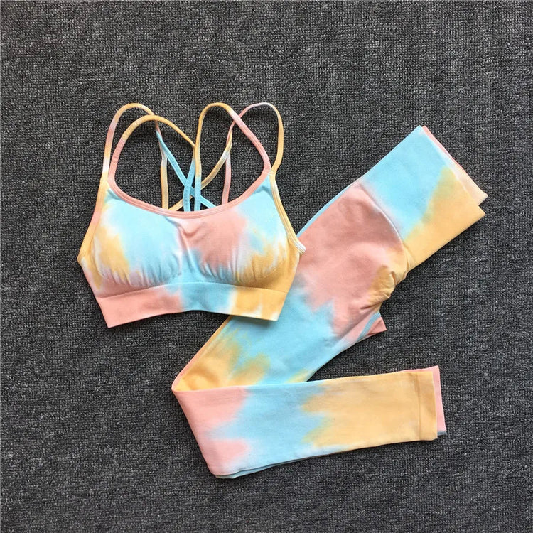 Women Dye Yoga Sportswear Set (available in 1pc. 2 pcs. and 3 pcs set)_8