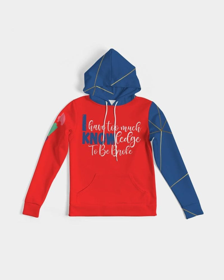 I Know Too Much To Be Broke Signature Women's Hoodie