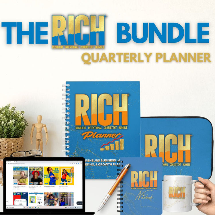 Quarterly R.I.C.H Planner BUNDLE